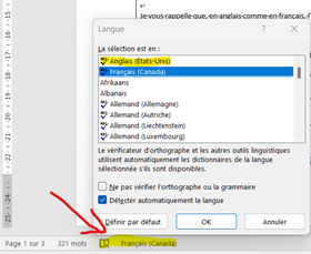 Correcteur Word
